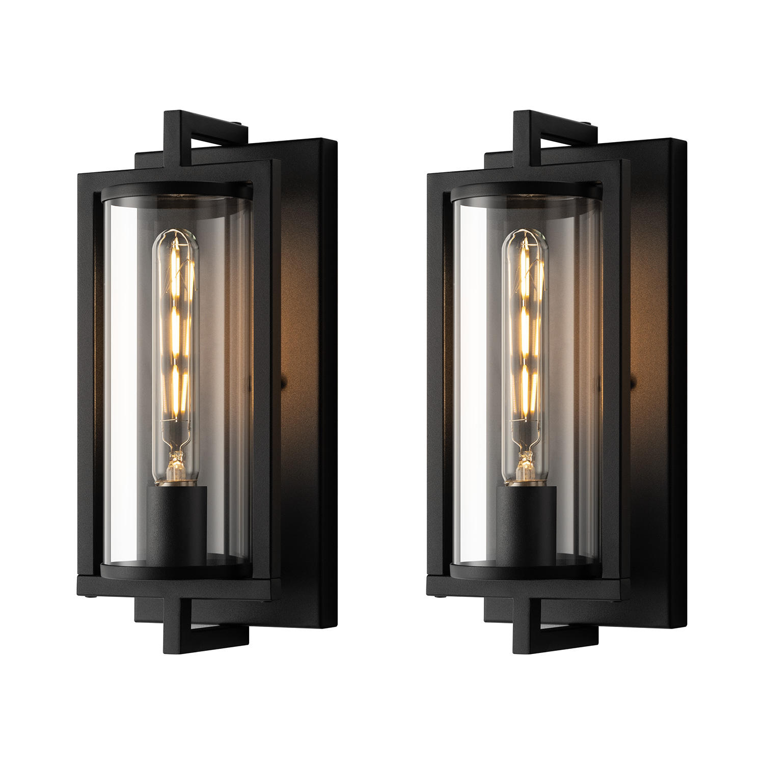 Modern Smart Outdoor Wall Light | MIRREA BH018 | Waterproof Motion Sensor Porch Lamp